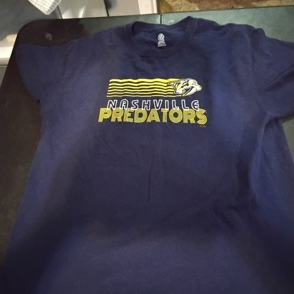 NHL Navy Crewneck Shirt